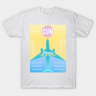 CUN Cancun airport tag T-Shirt